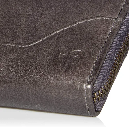 Vista 3 de FRYE Cartera de piel con cremallera Melissa