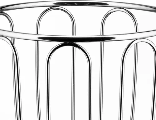 Vista 3 de Alessi 370/19 - Soporte para frutas cítricas trabajado con alambre, acero inoxidable 18/10, Ø 7.5 in