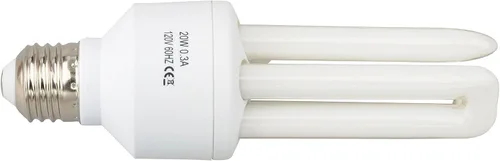 Vista 4 de LUCKY HERP Bombilla fluorescente de pájaro UVB 2.4% de 20 W, luz aviar de espectro completo para loros, cacatúas y conures, promueve la vitamina D3
