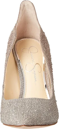 Vista 2 de Jessica Simpson Tacones puntiagudos con diamantes de imitación Wayva para mujer