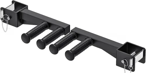 Vista 14 de Nordic Hamstring Curl Attachment, Dip Bar, Belt Squat & Safety Spotter Arms for 2"x2" & 3"x3" Power Racks, Home Gym Strength Training Accessories