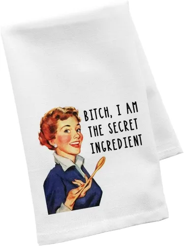 Vista 37 de Andaz Press Toalla de Cocina Personalizada, Toalla de Té de Saco de Harina, La Mejor Mamá de Todos los Tiempos Nombres Personalizados de Niños