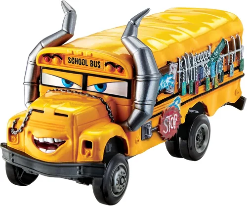 Vista 12 de Vehículo de lujo Miss Fritter moldeado a presión Disney Pixar Cars 3
