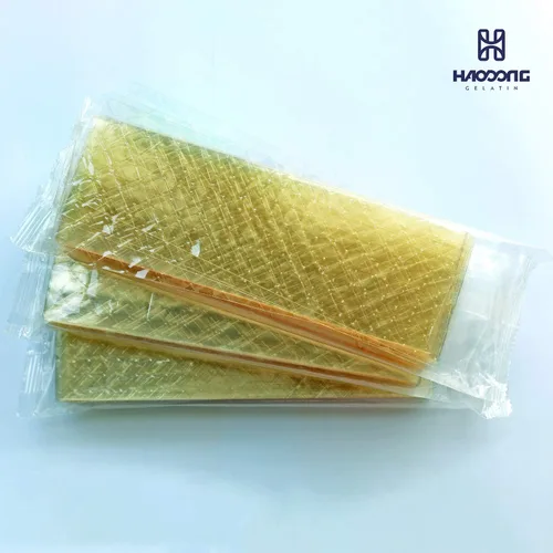 Vista 8 de Haodong Hojas de gelatina de hoja de platino de ternera, 450-500 hojas, 2.2 libras, 240 hojas de gelatina para mousse espejo glaseado crema pastel
