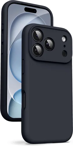 Vista 80 de Supdeal Funda de silicona líquida para iPhone Air - [Protección total para la cámara] [Forro de microfibra suave antiarañazos] Funda de teléfono