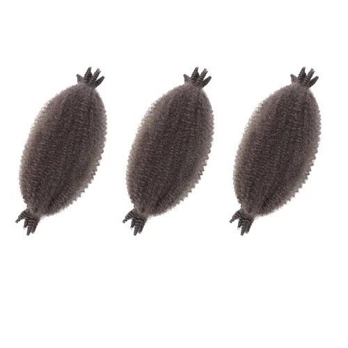 Vista 34 de Cabello para trenzar de 10 pulgadas para locs suaves sintéticos, trenzas de ganchillo Passion Spring Cuban Twist Hair Butterfly Loc Marley Twist