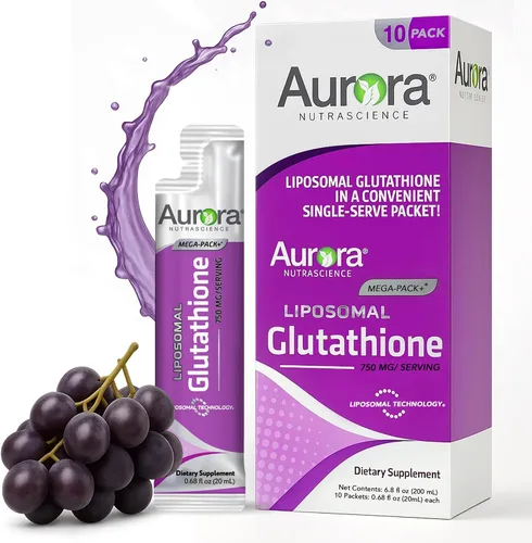 Vista 12 de Aurora Nutrascience Micro-Pack Glutatión liposomal, 10 paquetes