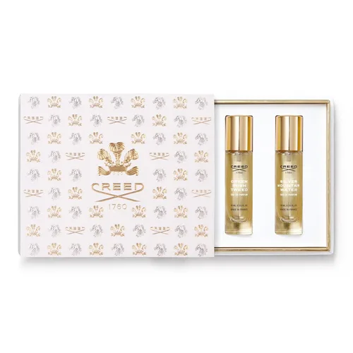 Vista 3 de House of Creed - Juego de café de regalo navideño para hombre, cuenta con 3 aromas de colonia distintivos de Aventus, Tweed irlandés verde y agua