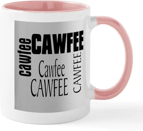 Vista 10 de CafePress Cawfee - Taza de café de cerámica (11.0 fl oz)