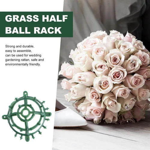 Vista 8 de GANAZONO Soporte de flores de boda resistente para esferas de mamá Topiary Ball Rack para sala de estar balcón Dec