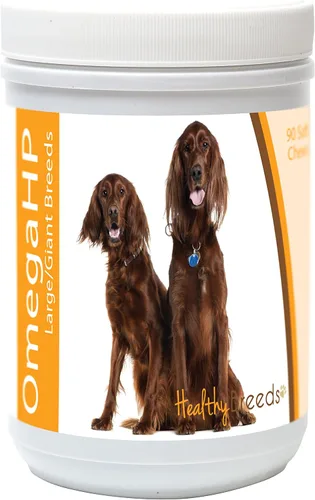 Vista 172 de Healthy Breeds Affenpinscher Omega HP - Masticables suaves para piel y pelaje, 60