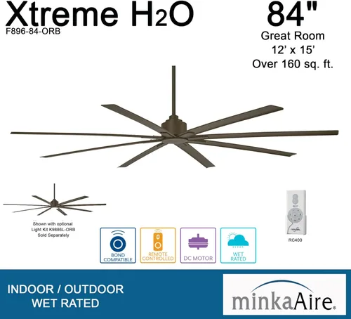 Vista 9 de MINKA-AIRE ventilador de techo F8962