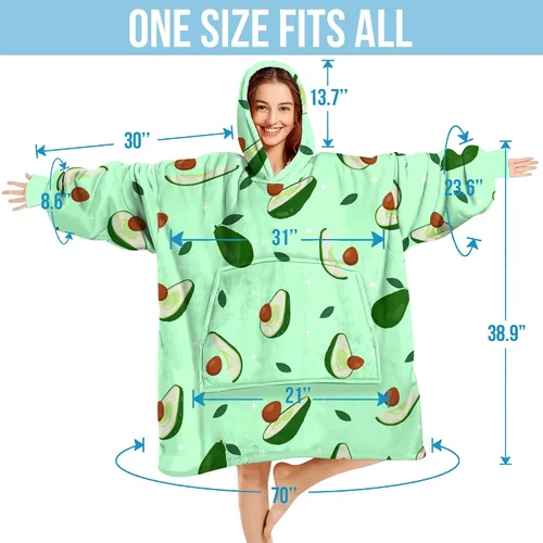 Vista 6 de Warmstorey Manta con Capucha Portátil para Mamá Esposa La Mejor Sudadera de Todos los Tiempos - Regalo de Navidad del Esposo Hija Aniversario