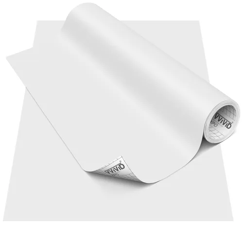 Vista 30 de VViViD Vinilo adhesivo permanente DECO65 Cream Gloss para Cricut, Silhouette y Cameo (rollo de 7 x 11.8 pulgadas)