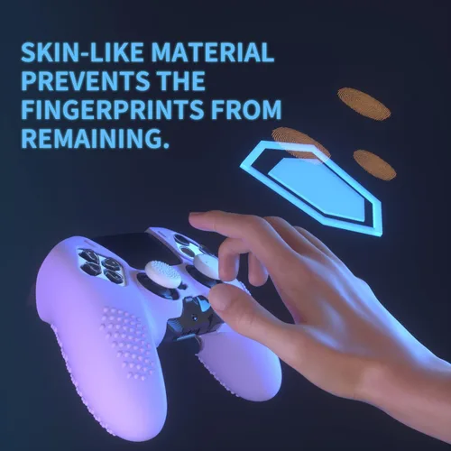 Vista 38 de PlayVital 3D Studded Edition Anti-Slip Silicone Cover Case for ps5 Edge Controller, Soft Rubber Protector Skin for ps5 Edge Wireless Controller with