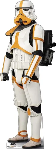 Vista 9 de Gráficos avanzados Star Wars: El mandalorian tamaño real cartón recorte Standups