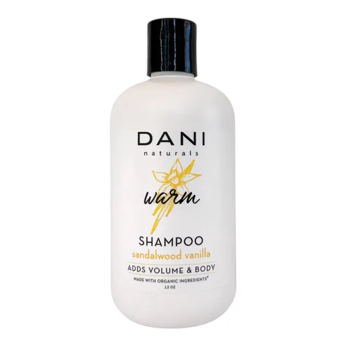 Vista 8 de DANI Naturals Bamboo Bergamota Champú sin sulfato, vegano, hidratante, espesa e hidrata, 12 onzas líquidas