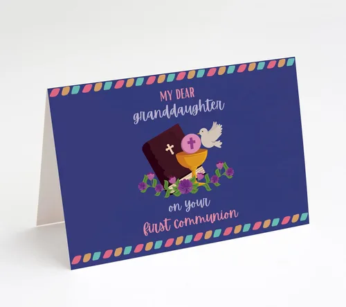 Vista 11 de M Market On Mainstreet Christian Faith Milestone - Tarjeta de felicitación de 5 x 7 pulgadas con sobre, fabricada en los Estados Unidos