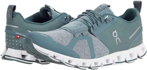 Vista 4 de ON Tenis Cloud Terry Textile Olive para hombre talla 12 de EE UU Verde Oliva