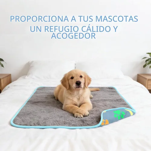Vista 6 de YUEPET Mantas impermeables para perros, paquete de 2 mantas lavables para perros para cama, sofá, protector de vellón de franela para cachorros