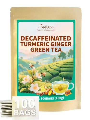 Vista 41 de TeeLux Bolsas de té verde menta, té verde con menta, menta verde y citronela, con cafeína, 100% real y natural, 100