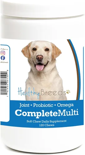 Vista 36 de Healthy Breeds Affenpinscher todo en uno multivitamínico suave masticable 120