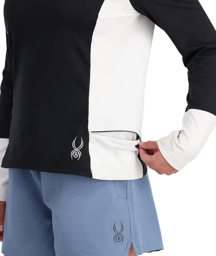 Vista 6 de Spyder Cuello con cremallera Arc Graphene Tech para mujer
