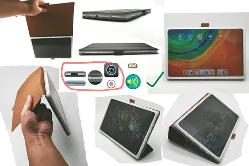 Vista 3 de jioeuinly Funda para tablet CWOWDEFU de 8.0 in (8 pulgadas)