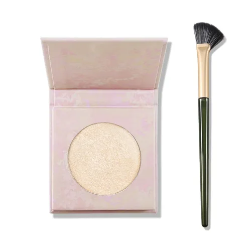 Vista 8 de Paleta de contorno Bronzer, polvo de contorno mate, bronceador tono fresco para piel clara y clara, contorno mate construible, polvo gris