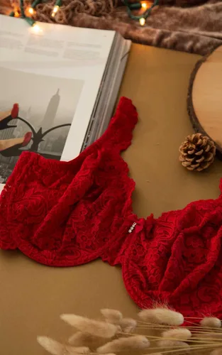 Vista 2 de Smart & Sexy sostén de encaje sin forro con aros para mujer