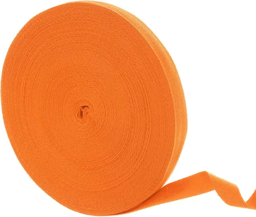 Vista 106 de uxcell Cinta de sarga de algodón de 50 yardas, cinta de espiga de 3/8 pulgadas para coser ropa, manualidades (azul)