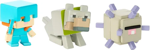 Vista 2 de Minecraft Build-A-Mini - Paquete de 3
