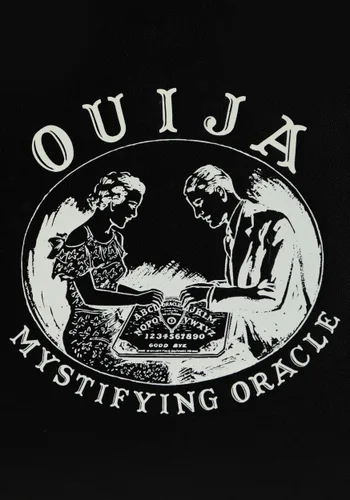 Vista 8 de Bolso Disfraz de Tablero Ouija que Brilla en la Oscuridad Multicolor