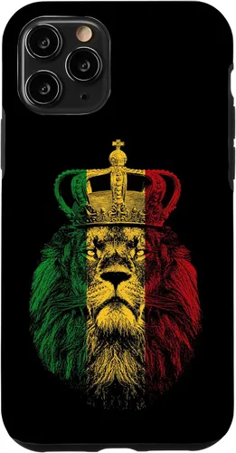 Vista 29 de Rasta Lion of Judah Rastafarian Reggae Ethiopian Lion Gift Case for iPhone 17