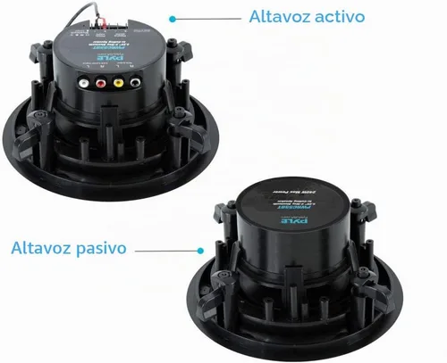 Vista 3 de Pyle Pyle PWRC55BT - Altavoz de montaje en techo y pared, Bluetooth inalámbrico de 5.25 pulgadas, kit de subwoofer de sonido estéreo de 2 vías