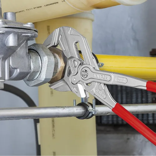Vista 7 de KNIPEX Juego de llaves de alicates de 5 piezas con llave de alicates XL de 16 pulgadas en rollo de herramientas