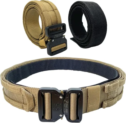 Vista 8 de Cinturón de Batalla V2 - Molle Riggers, de Servicio y Cinturón Interior para Aplicaciones Militares, de Tiro y Entrenamiento
