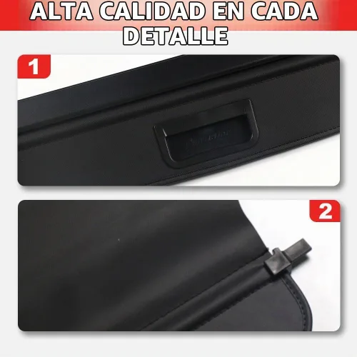 Vista 4 de para 2022 2023 2024 2025 2026 Jeep Grand Cherokee Cubierta de Accesorios de Carga (2 Filas WL) 4XE, Cubierta de Baúl de Carga de Fábrica