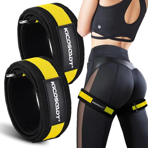 Vista 8 de Booty Bands for Women, Glute Bands & BFR Bands for Legs, Adjustable Blood Flow Restriction Bands for Squats, Hip Thrusts, Glute Workouts & Lower