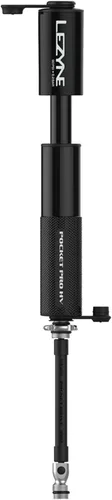 Vista 3 de LEZYNE Pocket Drive Pro HV Bike Hand Pump Compact Durable Aluminum Mini Bicycle Pump with ABS Flex Hose & Valve Core Tool, Presta & Schrader