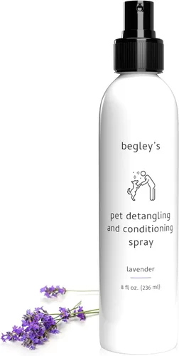 Vista 18 de Begley's Aerosol desenredante para mascotas, espray desenredante perfumado de aceite esencial de primera calidad para perros, cachorros y gatos