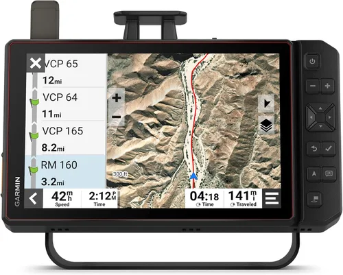 Vista 8 de Garmin Tread SxS, Navegador GPS, Pantalla Ultrabrillante, Topografía Precargada, Radio para Grupo de Montaje, Tecnología inReach