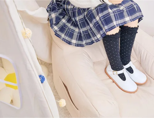 Vista 2 de Felix & Flora - Zapatos de vestir para niña pequeña, tipo Mary Jane, zapatos planos tipo ballet, para una Pascua florida, para fiesta, para niñas