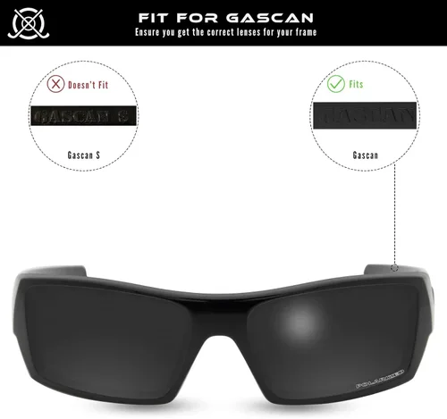 Vista 5 de Lentes de repuesto para gafas de sol polarizadas Oakley Gascan OO9014 - 3 pares