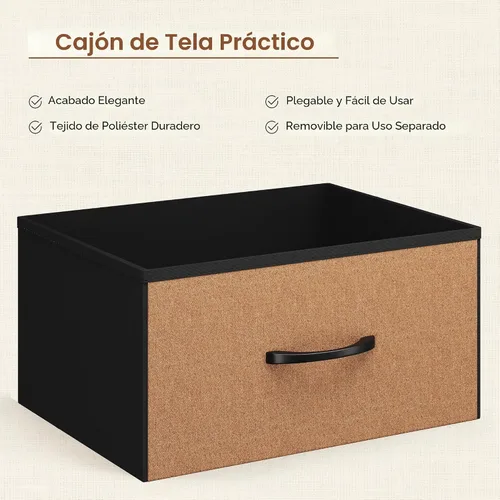 Vista 6 de Yaheetech Mesa de centro elevable para sala de estar, mesas centrales pequeñas de madera con gran cajón de almacenamiento y compartimento oculto