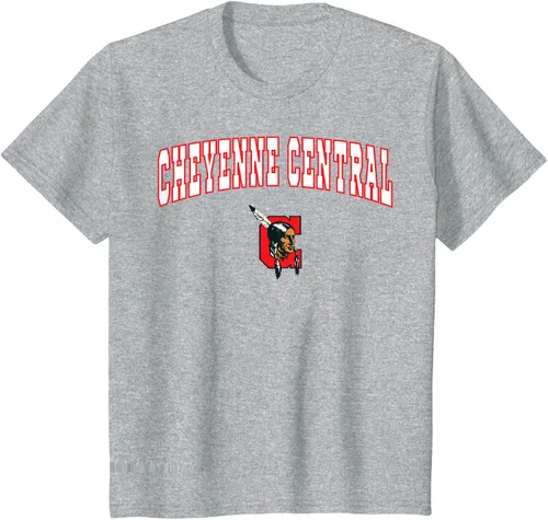 Vista 36 de Cheyenne Central High School Indians T-Shirt C2