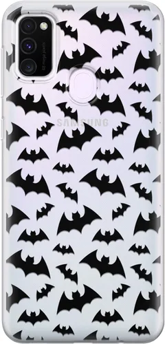 Vista 10 de Funda para teléfono compatible con Samsung Galaxy A73 A72 5G A71 A54 A52 A42 A34 A32 A14 A11 parachoques Celestial Magic TPU Crescent Moon Protector