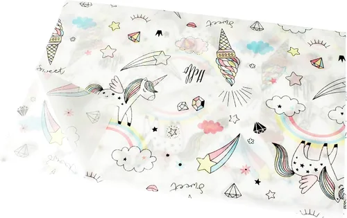 Vista 20 de Cuadrados de tela precortados 100 % algodón impreso (18 x 29 pulgadas) para manualidades, álbumes de recortes, suministros de manualidades - animales