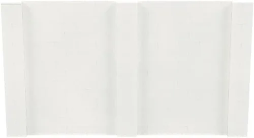 Vista 219 de EverBlock Kit de pared de 5 x 4 pies Bloques de construcción modulares Sistema de pared para edificios, pantallas y estructuras Divisor