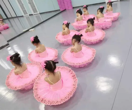 Vista 4 de womenbride Vestidos profesionales de ballet tutú para niñas y niñas